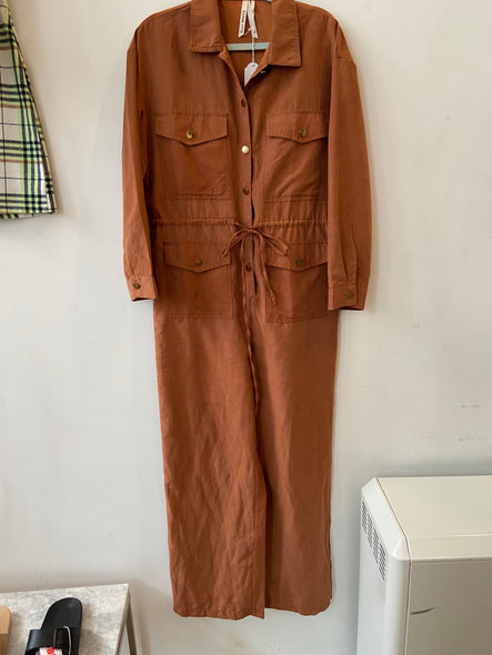 Brown Pantsuit - Elli White