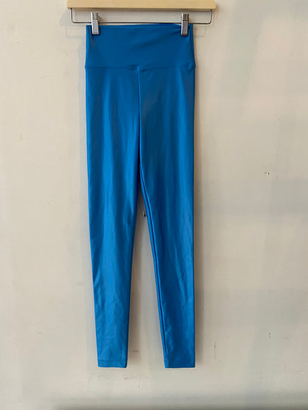 Blue leggings