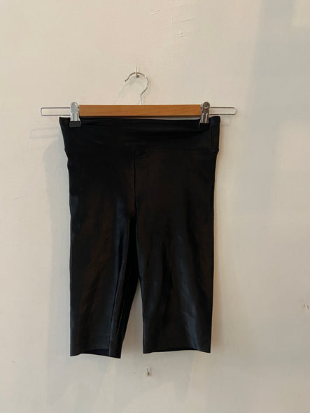 Black biker shorts