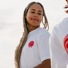 "Drippy Smiley" T-shirt