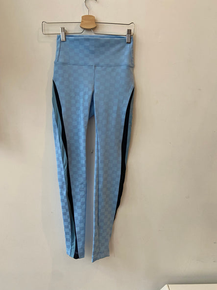 Blue leggings