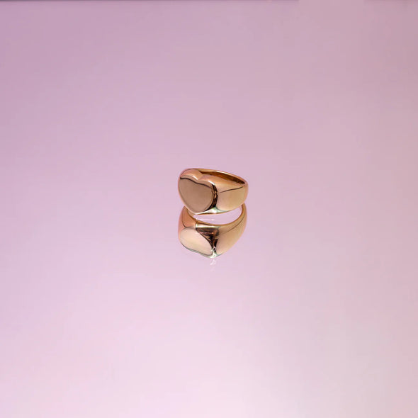 Chunky Heart Ring
