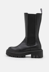 Chelsea Biker Boots Black