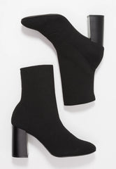 Ankle Sock Boots Black