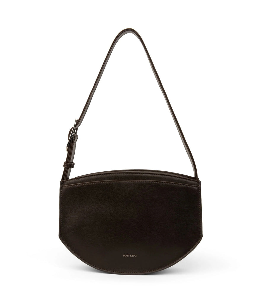 JENINE Vegan Shoulder Bag Espresso