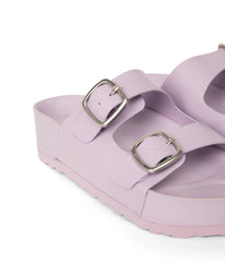 Olaya Vegan Slides Lilac