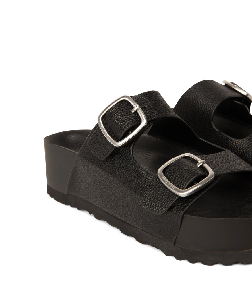 Olaya Vegan Sandal Black