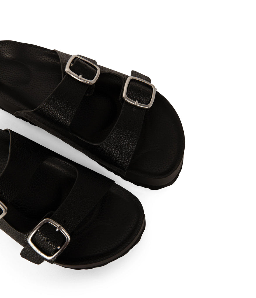 Olaya Vegan Sandal Black