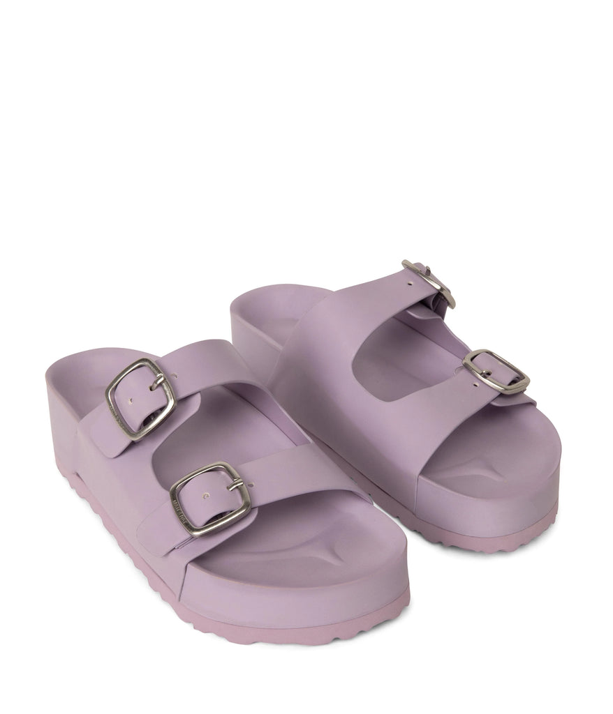 Olaya Vegan Slides Lilac