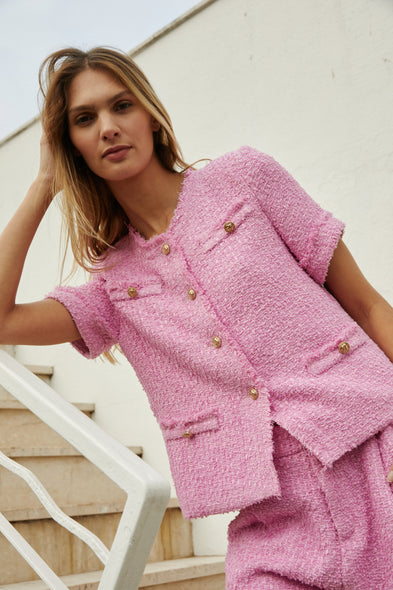 Veste fushia