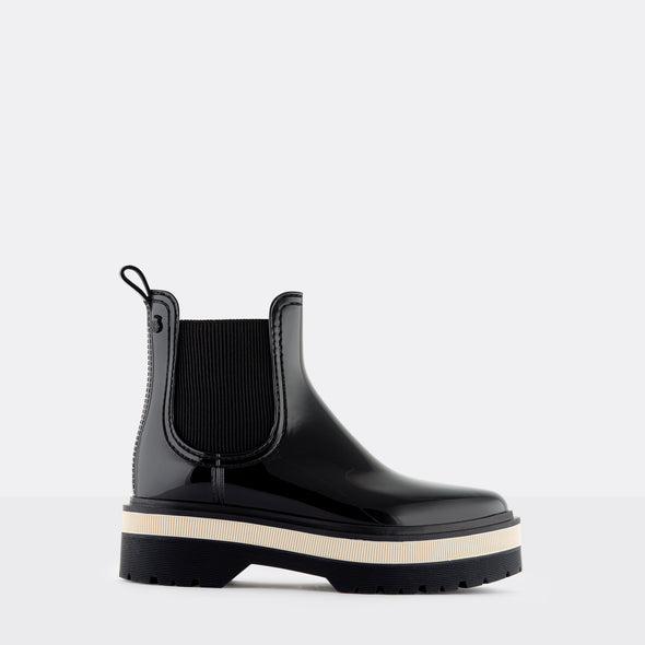 Netty Vegan Black Low Boots