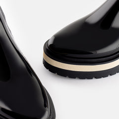 Netty Vegan Black Low Boots