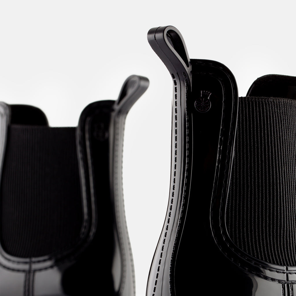 Netty Vegan Black Low Boots