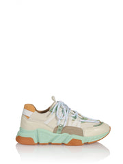 Los Angeles Sneaker Mint/Orange