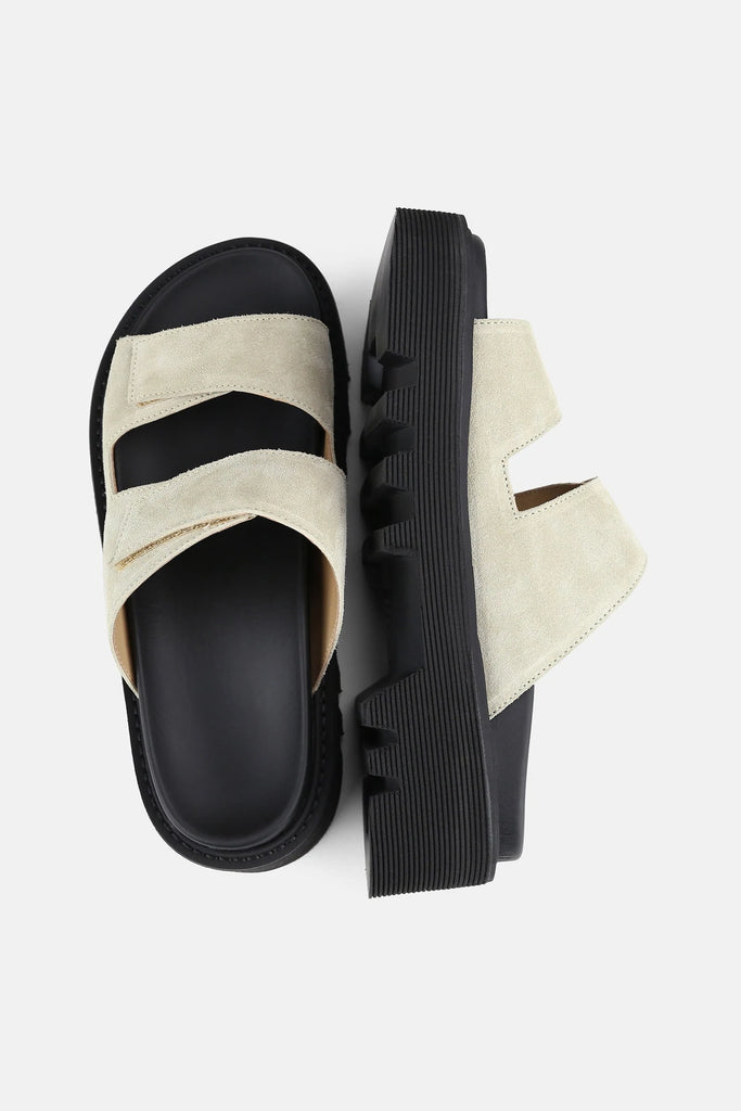 Suede Sandals Sand
