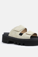 Suede Sandals Sand