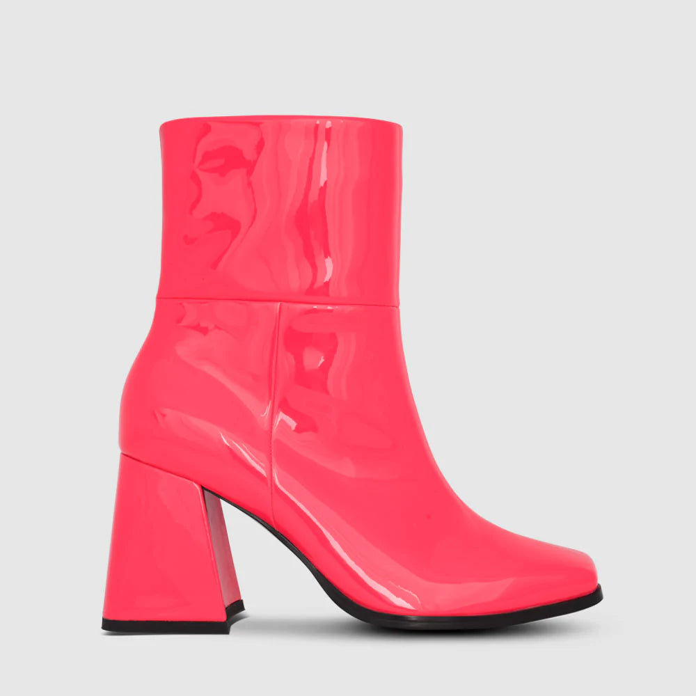 Highlighter Pink Booties