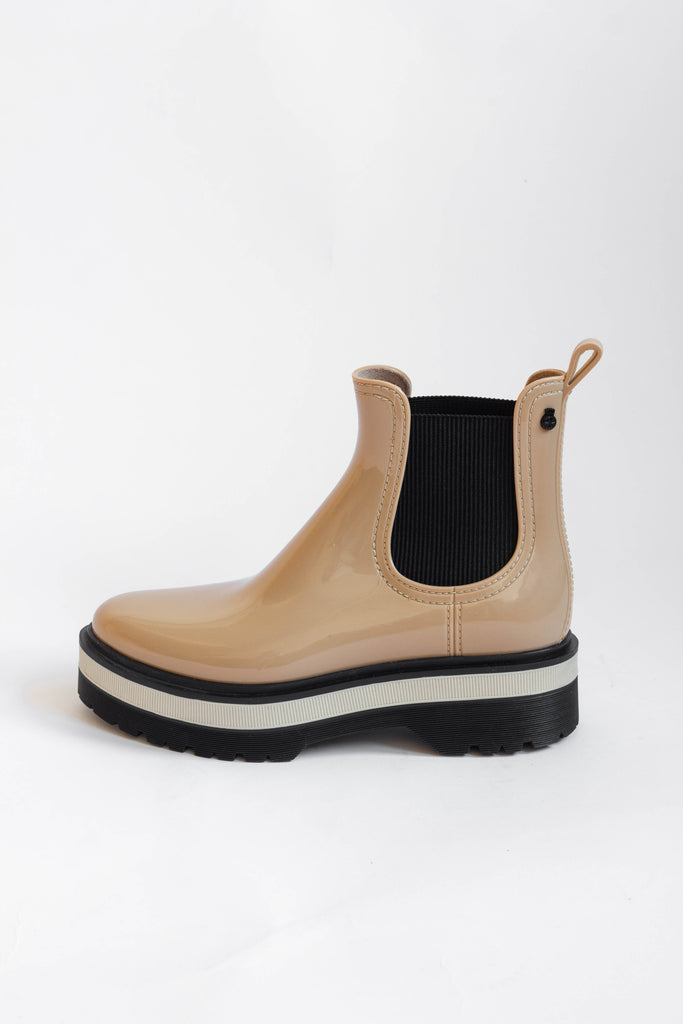 Netty Vegan Beige Low Boots
