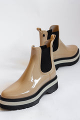 Netty Vegan Beige Low Boots