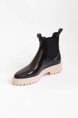 Walker Vegan Black/Pink Low Boots
