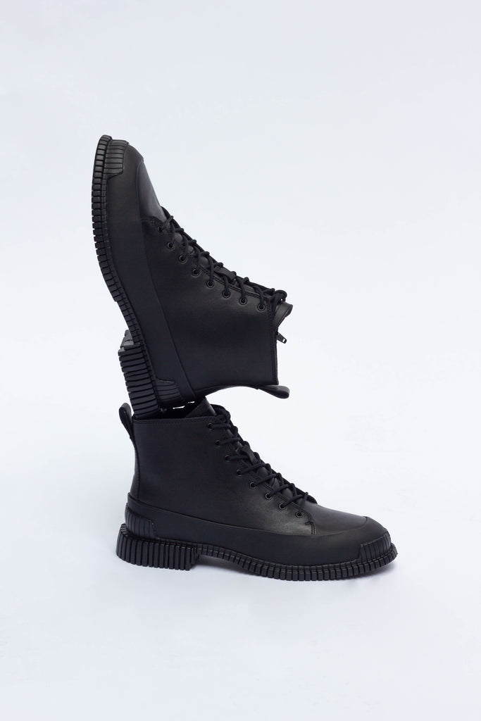 Pix Black Lace Up