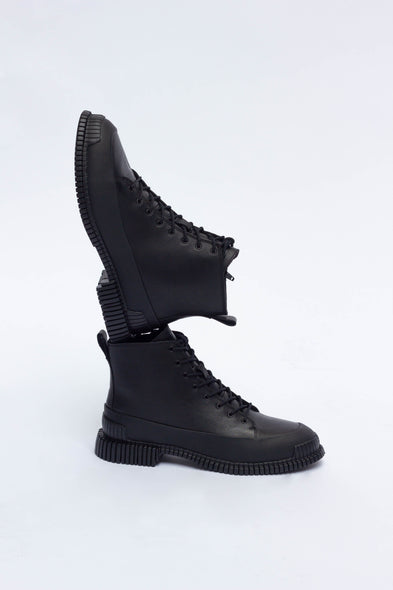 Pix Black Lace Up