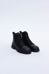 Pix Black Lace Up