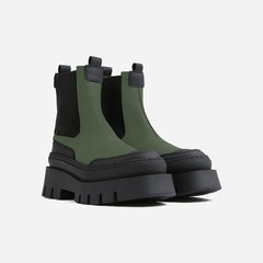 BIKER BOOT EVI ANN | KHAKI BLACK