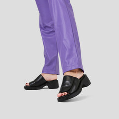 Vita Velcro Sandal Black