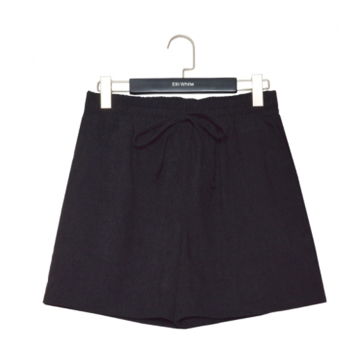 Corduroy Shorts Noir