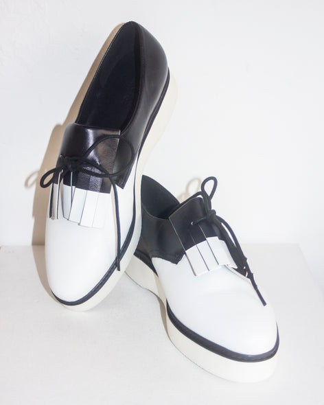 What For Loafer White/Black
