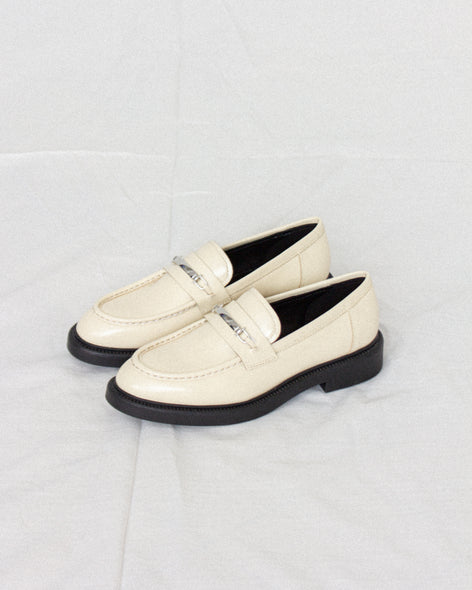 Alex Off White Polished Loafer