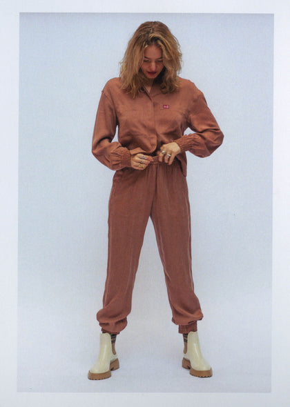 Noreen Loose Pants Brownie