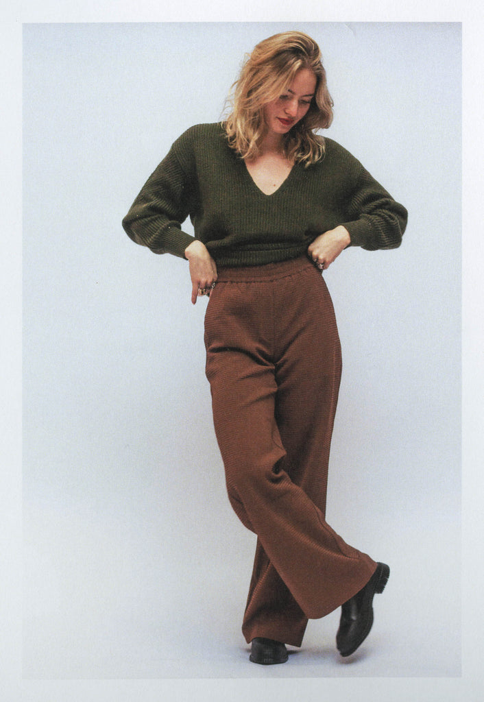 Solveig Pants Chocolate Brown