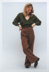 Solveig Pants Chocolate Brown