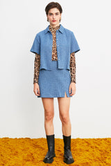 Jupe Bleu