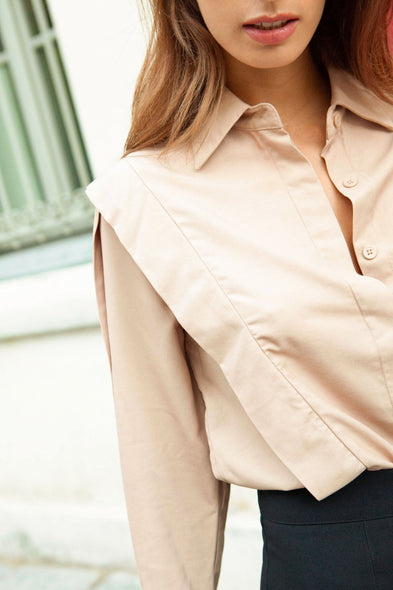 Chemise Beige