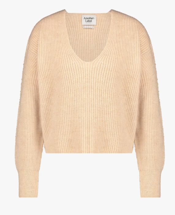 Hedda Knitted Pull - Rose Dust Melee