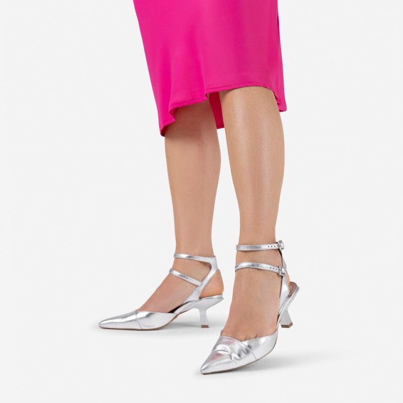 Nyla Pump Silver