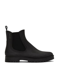 Laney Black Vegan Boots
