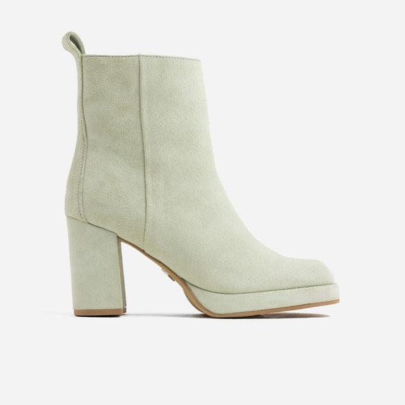 Melanie Pastel Green Boots