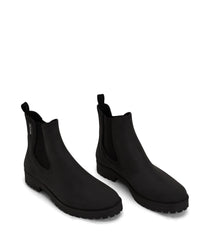 Laney Black Vegan Boots
