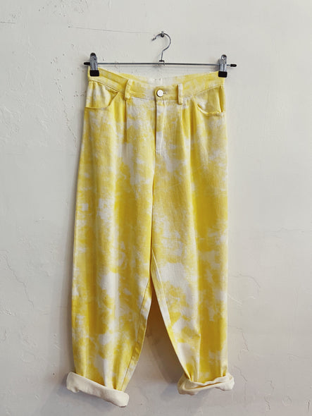 Pants Jaune Tie Dye