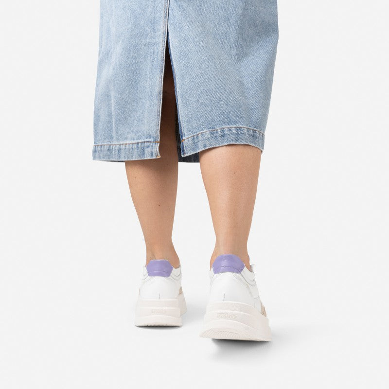 Viggo Off White Lilac Sneaker