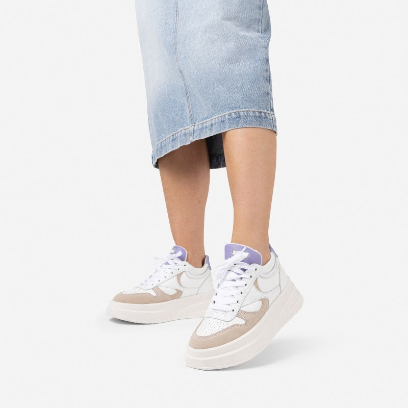 Viggo Off White Lilac Sneaker