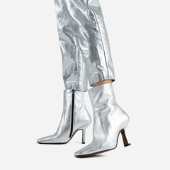 Bonitta Silver Boots
