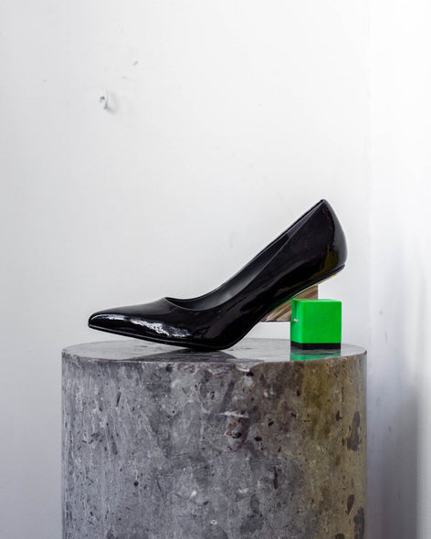 Cube Pump Neon Green