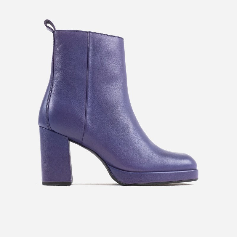 Melanie Ankle Boots Purple