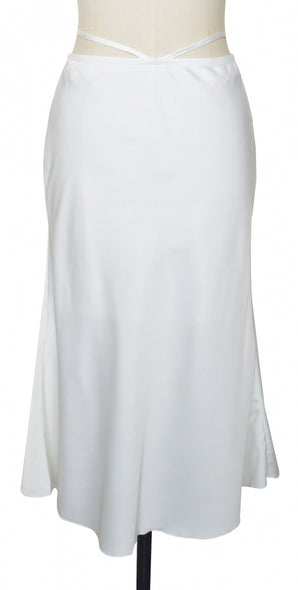 Jupe Satin Blanc