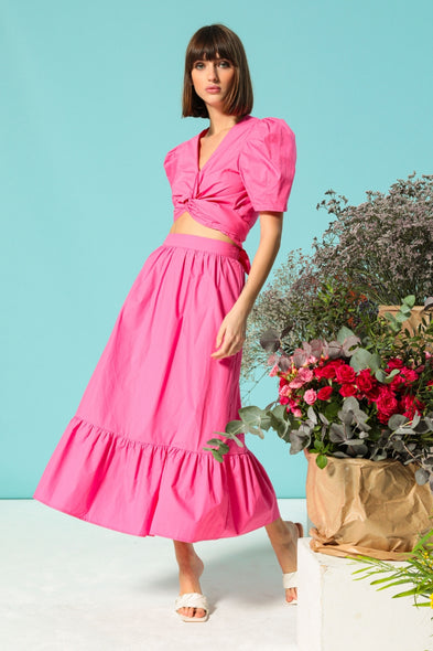 Jupe Fuschia